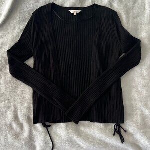 Candie's - Side Tie Cardigan / Size Small